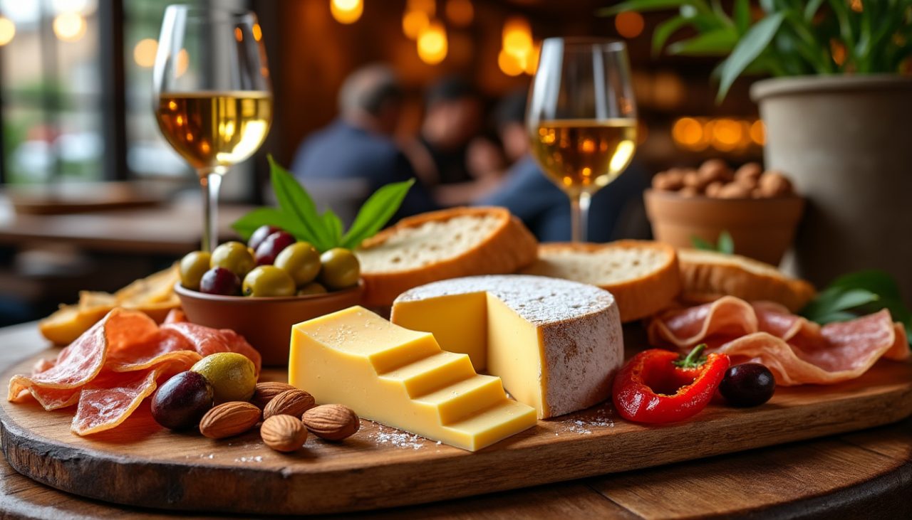découvrez comment le fromage de comté s'invite en tapas pour conquérir les palais espagnols, alliant tradition française et saveurs méditerranéennes.