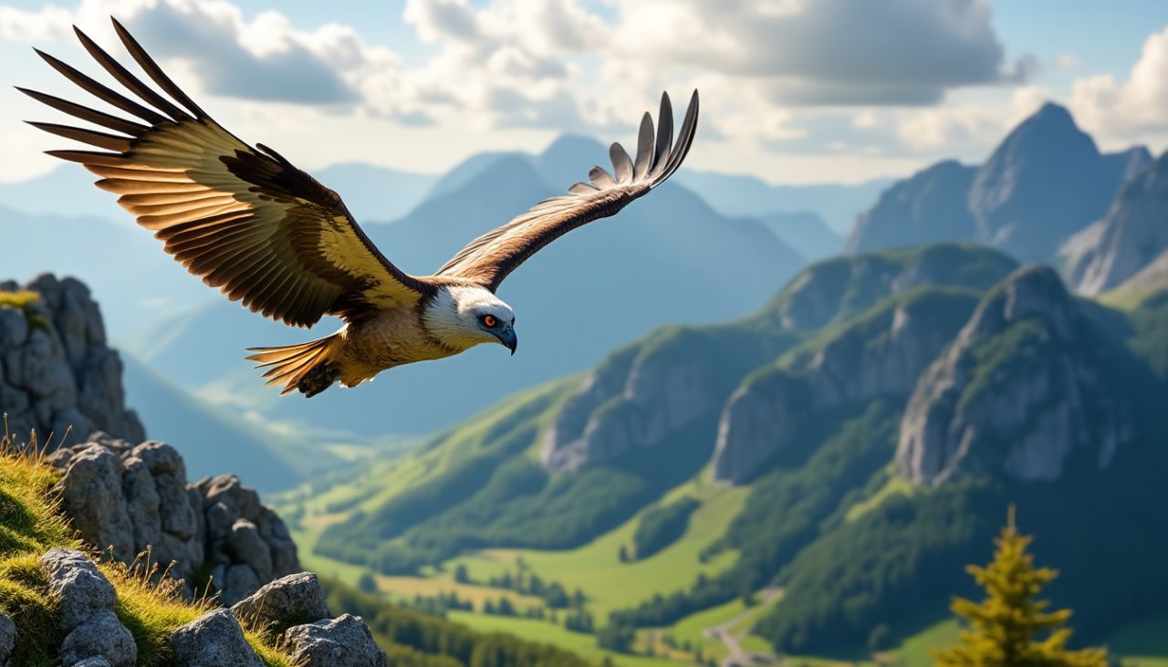 découvrez les enjeux et perspectives pour le futur du vautour fauve au ballon d’alsace en franche-comté, entre conservation et cohabitation avec l’homme.