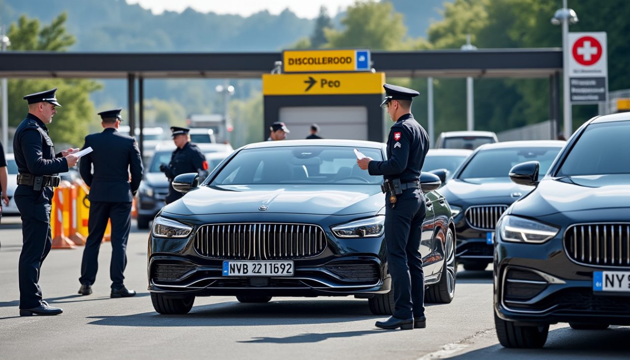 à besançon, les importations automobiles suisses en franche-comté sont strictement contrôlées par les douanes, avec des sanctions pouvant atteindre 480 000 euros en cas d'infraction.