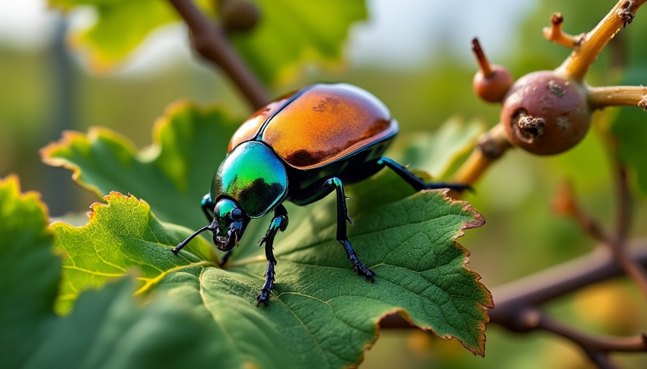 découvrez l'impact du scarabée japonais en bourgogne-franche-comté, un fléau redouté qui menace l'agriculture et la biodiversité locale.