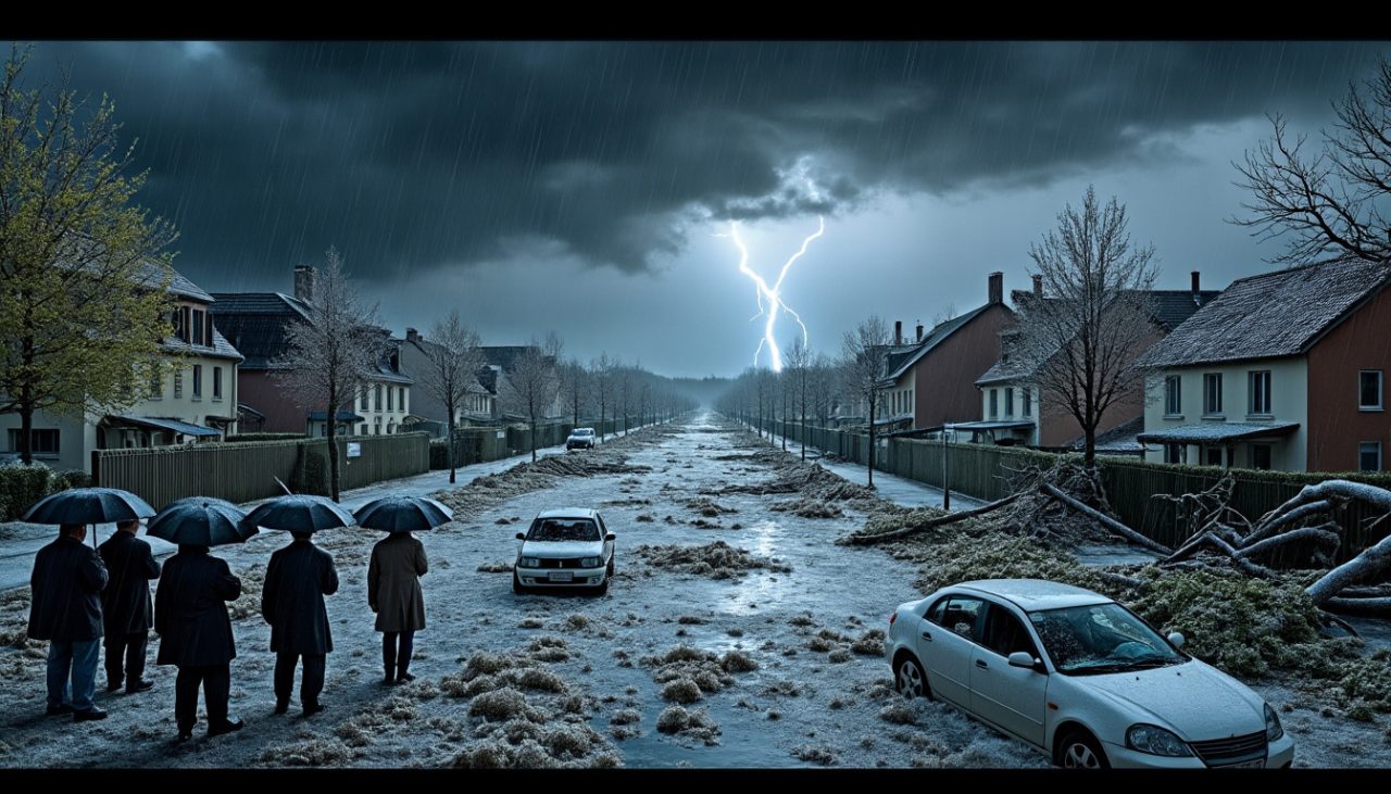 découvrez les images impressionnantes des orages violents et de la grêle qui ont frappé la france, causant des dégâts spectaculaires et plongeant le pays sous le choc.