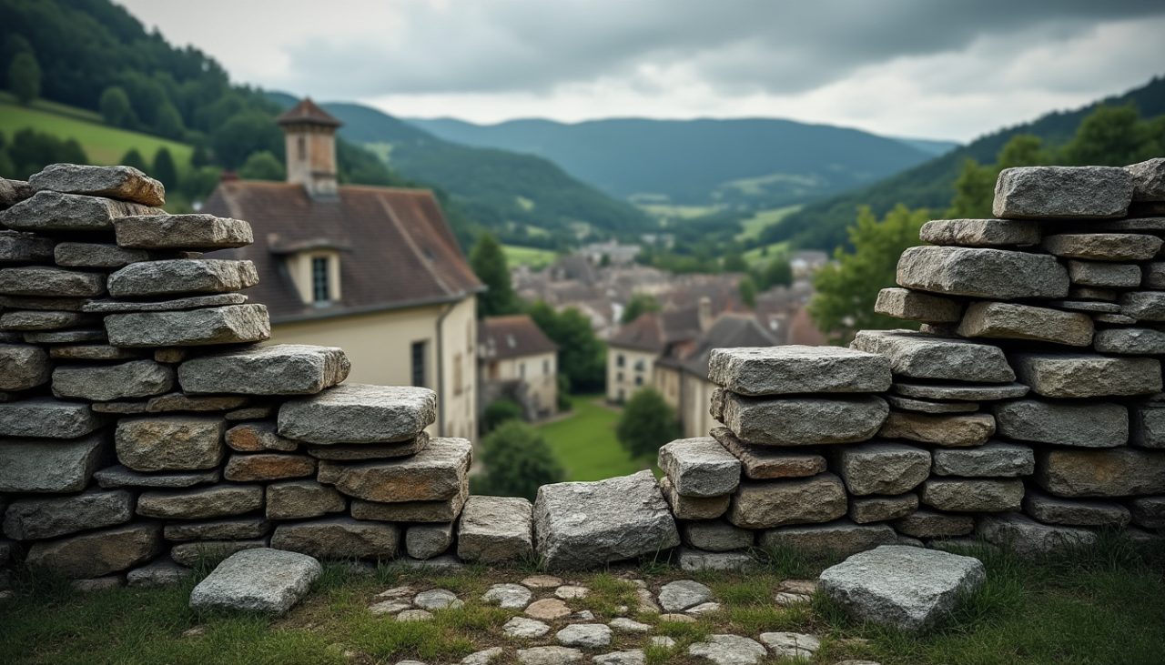 urgence à jougne : le mur-rempart historique de franche-comté menace de s'effondrer. la commune doit agir dans un délai de six mois pour préserver ce patrimoine unique.