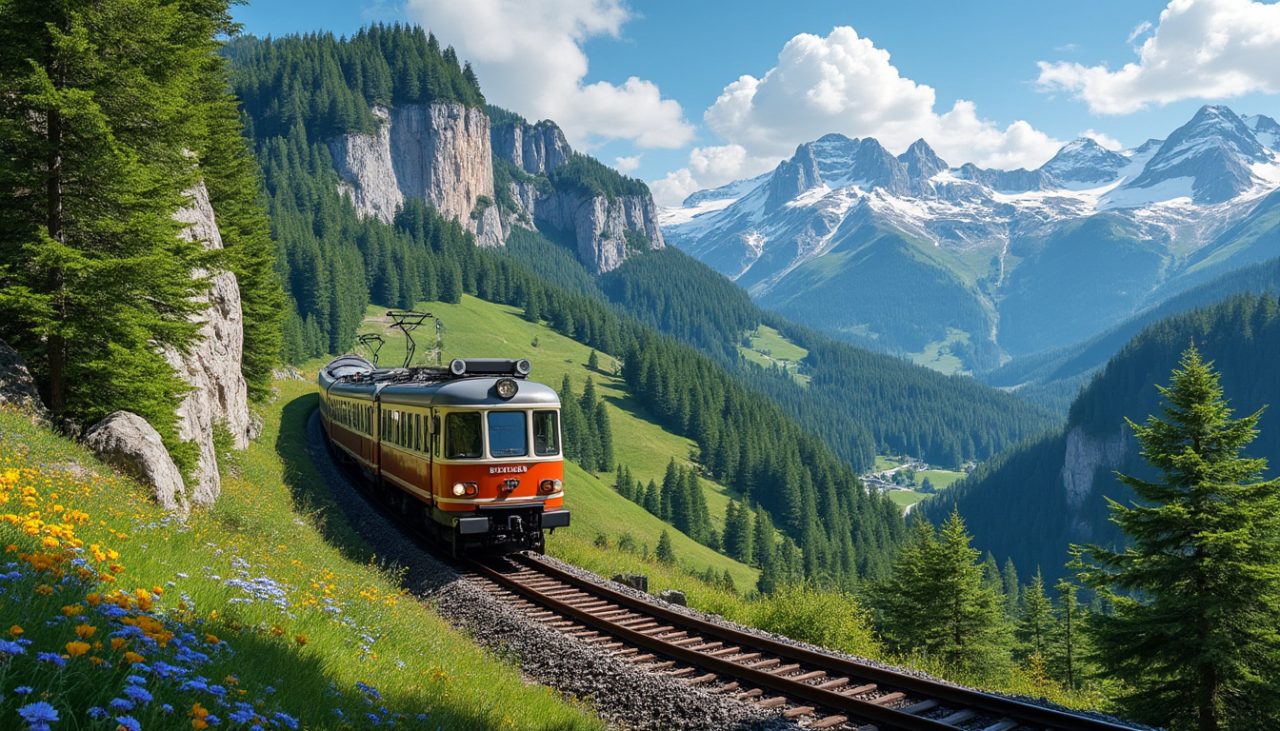 découvrez le jura de la franche-comté du nord au sud à bord de la célèbre ligne des hirondelles, un voyage pittoresque à travers des paysages authentiques et préservés.