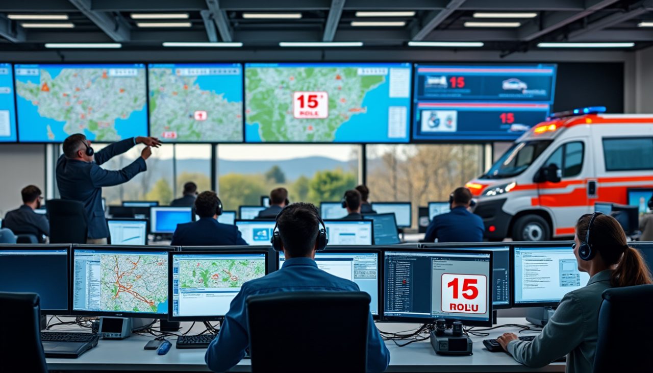 franche-comté : la ligne d'urgence 15 est à nouveau opérationnelle pour garantir une assistance immédiate et efficace en cas d'urgence.