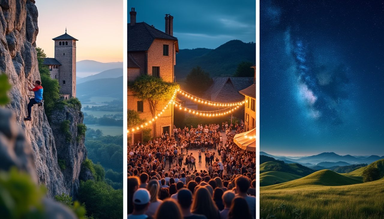 découvrez 9 sorties incontournables en franche-comté ce week-end : escalade sur sites historiques, concerts mémorables et nuits étoilées pour des loisirs inoubliables.
