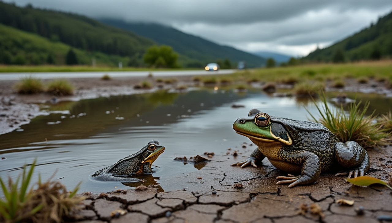 en franche-comté, les populations d’amphibiens déclinent face à des menaces croissantes. découvrez les causes de cette situation préoccupante.